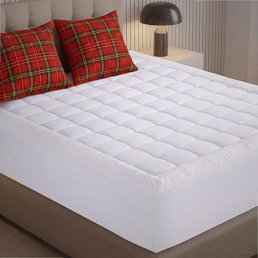Utopia Bedding Queen Mattress Pad, Quilted Fitted Premium Mattress Protector, De