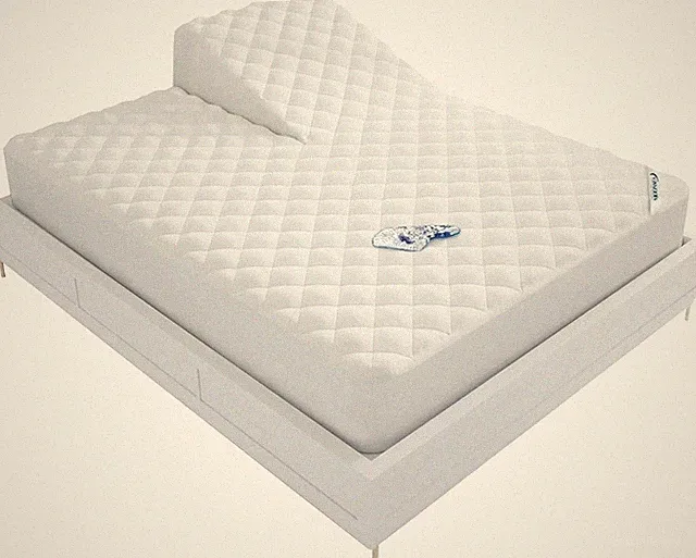 Waterproof Split Top King Mattress Pad Protector for Adjustable Bed (34" Split)